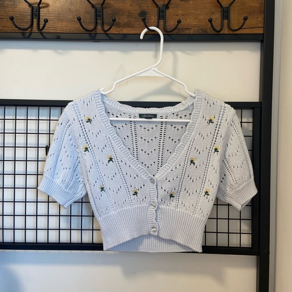 NWOT |‎ Wild Fable women’s cap sleeve sweater — XS - Picture 1 of 6